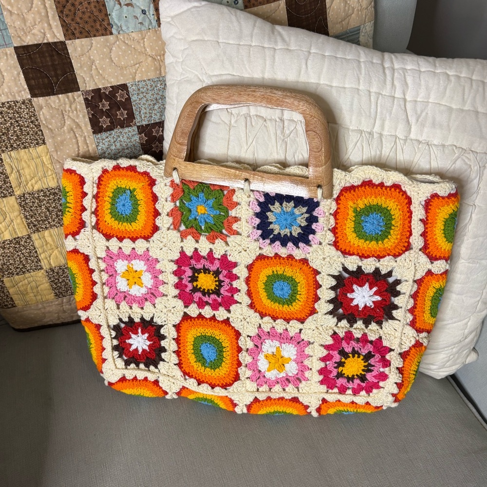 Altar’d State Medium crochet tote